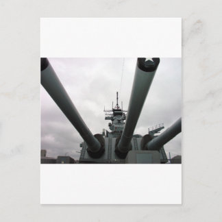 BB-62 Battleship New Jersey Postcard