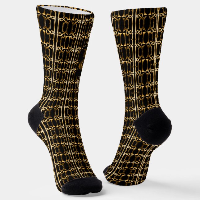 BB&E Socks Bold & Elaborate Design 0048169 (Angled)