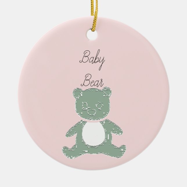 Bbay Bear Girl Decoration (Front)