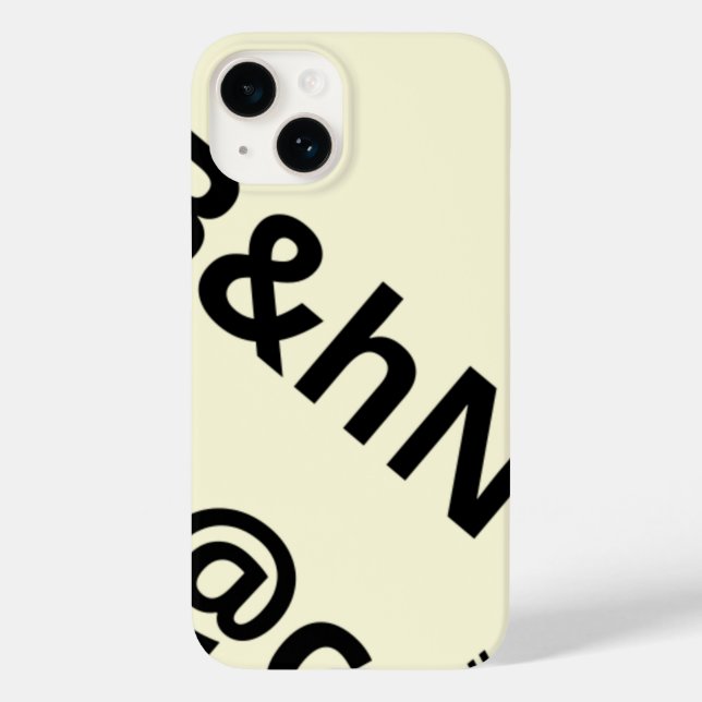 BBB Iphone 14 Cases (Back)