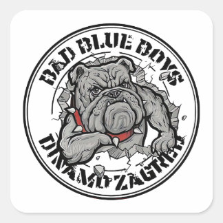 BBB logo embodies the spirit of Dinamo Zagreb Square Sticker