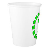 bbbbrrraaaaapppp motocross rider paper cup (Left)