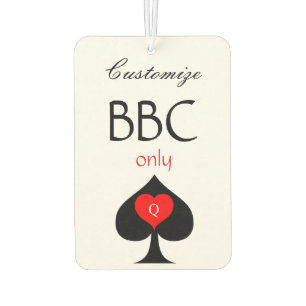 BBC Only Blade Spade Sign Thunder_Cove Car Air Freshener