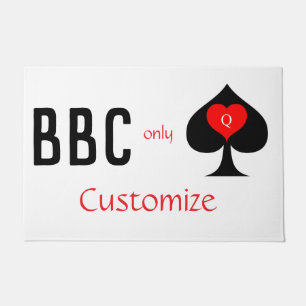BBC Only Blade Spade Sign Thunder_Cove Doormat