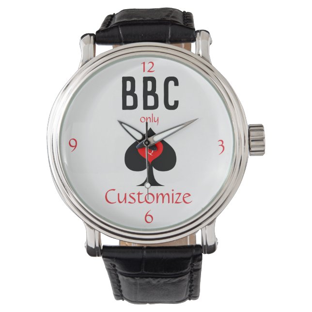 BBC Only Blade Spade Sign Thunder_Cove Watch (Front)