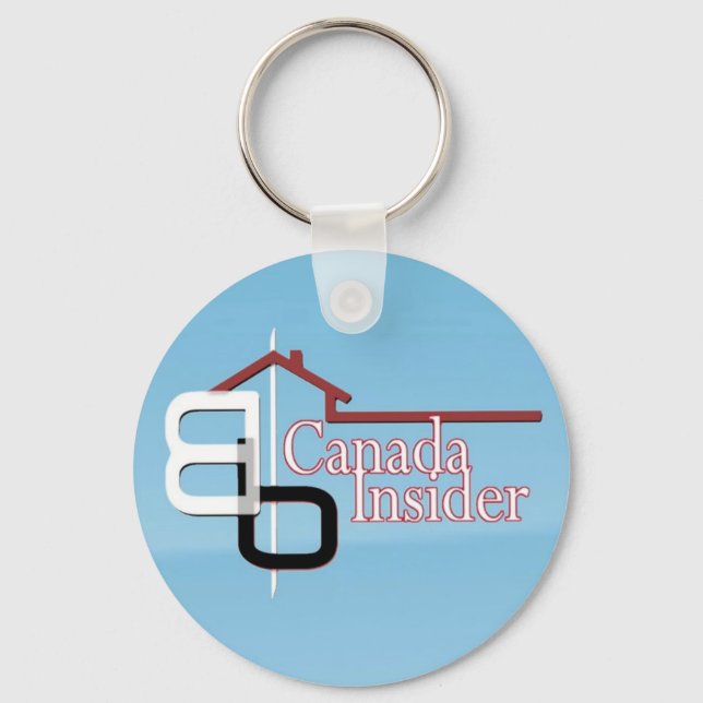 BBCanadaInsider Keychain! Key Ring (Front)