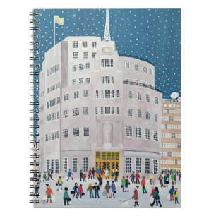 BBC's Broadcasting House Spiral Notebook