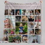 BBF Personalised 24 Photo Collage Fleece Blanket<br><div class="desc">Gift your best friend a warm hug this holiday season with our 'BEST FRIEND FOREVER' photo collage blanket. With space for 24 unforgettable moments and designed to suit his or her style, it's the perfect birthday or Christmas gift. Save those memories in a tangible, cuddle-friendly manner to cherish for a...</div>
