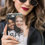 BBF | Personalised Photo Case-Mate iPhone Case<br><div class="desc">Surprize your best friend with this stylish photo phone case,  featuring your favourite photo,  the text BFF,  and personalise with your names.</div>