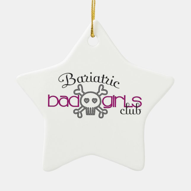 BBGC Ceramic Star Ornament (Front)