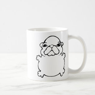 Bble Meme Funny Dog Brainrot Wash My Belly Meme  Coffee Mug