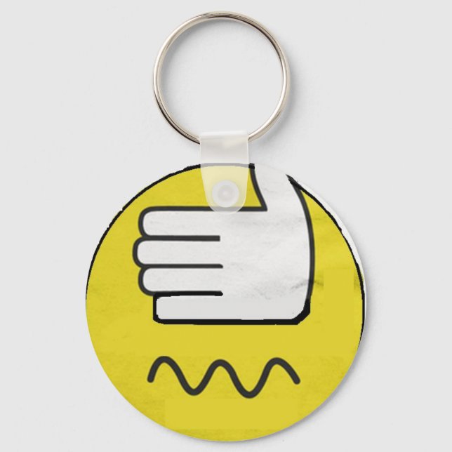 bbm cant watch face key ring (Front)