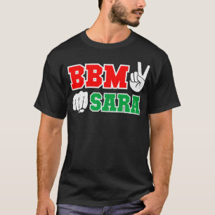 BBM Sara Red Bong Marcos Duterte Inday 2022 Presid T-Shirt