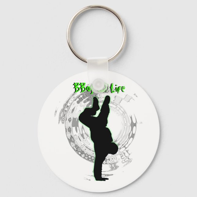 BBoy 4 Life Keychain (Front)