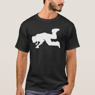 BBOY pose 2 wht T-Shirt