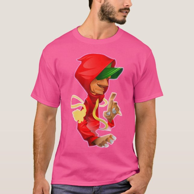 Bboy Pose Hip Hop Gift T-Shirt (Front)