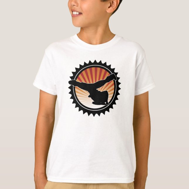 BBOY windmill kid's t-shirt (Front)