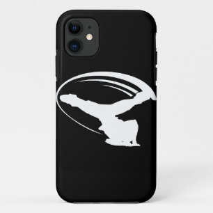 BBOY windmill wht iphone4 Case-Mate iPhone Case
