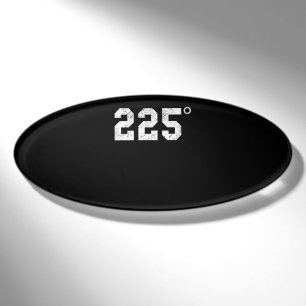 BBQ 225 Degrees Bbq Grilling Smoking Meat Name Tag