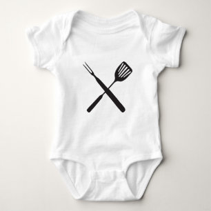 bbq baby bodysuit