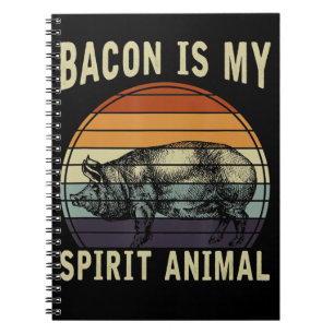 BBQ   Bacon Is My Spirit Animal BBQ Notebook