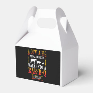 BBQ   Barbecue Bbq Joke Gift Grill Master Chef Favour Box