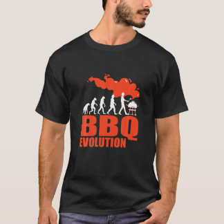 BBQ Barbecue Evolution Funny Grill T-Shirt