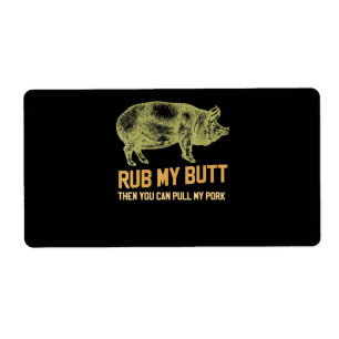BBQ   BBQ Grill Pig Funny Pork Id Smoke That Roast