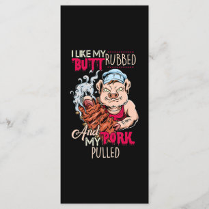 BBQ BBQ Grillmaster Like Butt Rubbed & Pork Pulled Menu