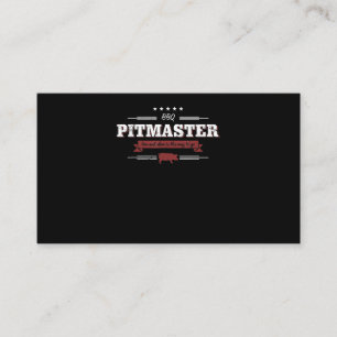 BBQ BBQ Pitmaster Low And Slow Is Way To Funny Business Card