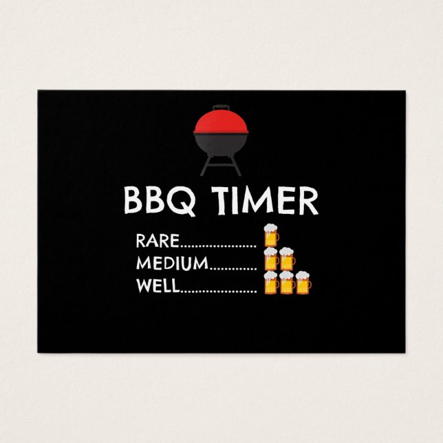 BBQ |BBQ Timer Barbecue Funny Grill Grilling Gift (Front)