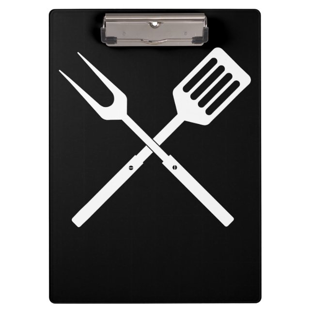 BBQ | BBQ Utensils novelty BBQ Grill Tools Clipboard (Front)