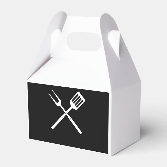 BBQ | BBQ Utensils novelty BBQ Grill Tools Favour Box (Front Side)