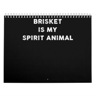 BBQ   Brisket Is My Spirit Animal BBQ Gifts Calendar