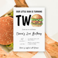 BBQ Burger 2nd Birthday Party