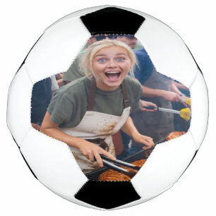 BBQ Cook Off Photo Customize Soccer Ball