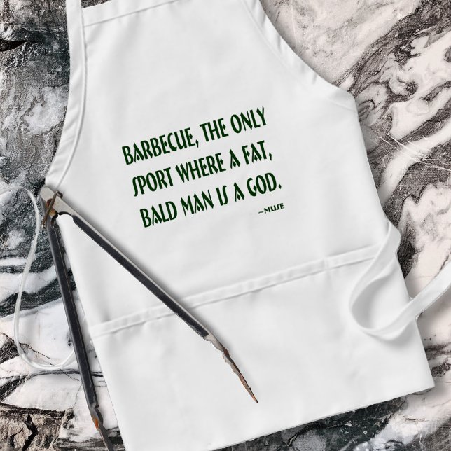BBQ god Apron (Creator Uploaded)