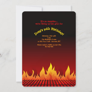BBQ Grating Invitation
