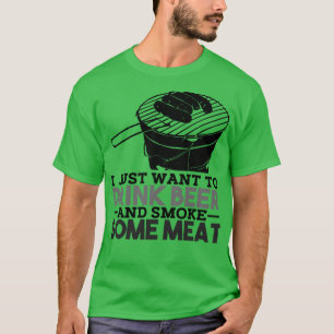 BBQ Grill Beer Saying T-Shirt