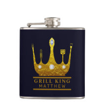 BBQ Grill King Crown Navy Make Your Own