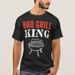 BBQ Grill King Head Chef Gift vintage T-Shirt