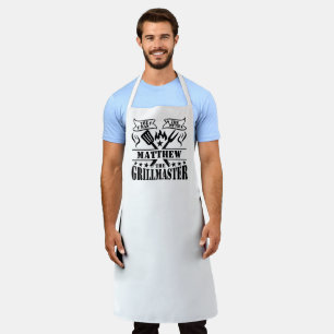  BBQ Grill Master The Man The Myth Personalised Apron