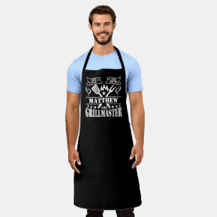  BBQ Grill Master The Man The Myth Personalised Apron
