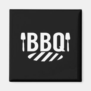 Bbq Grill Summer Cookout Barbecue Magnet