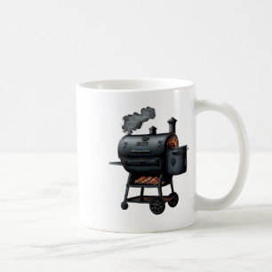 Bbq Grills Offset Smoker Byrbeque Grilling Meat Sm Coffee Mug