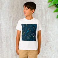 BBQ Icons Pattern Grilling Tools Meat Food 