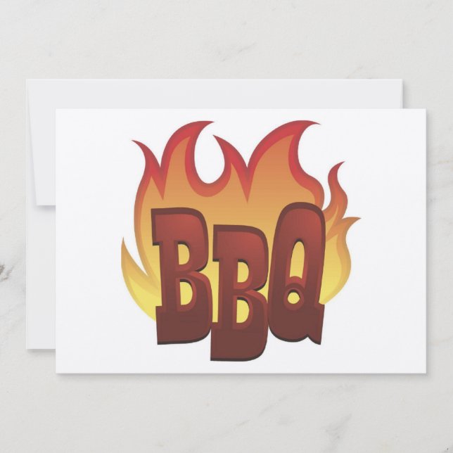 BBQ Invitation (Front)