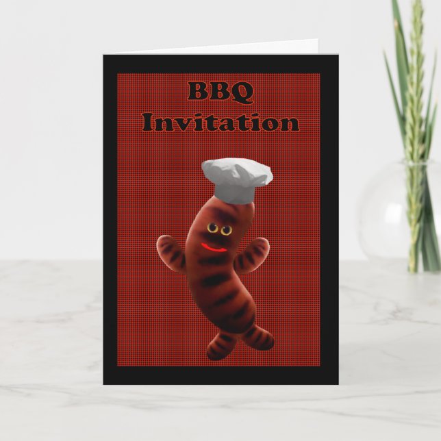 BBQ INVITATION - BARBECUE INVITATION (Front)