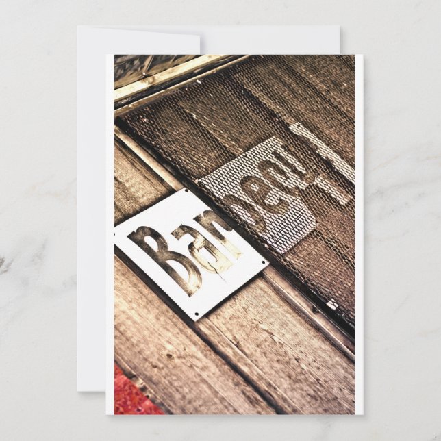 BBQ invite (Front)