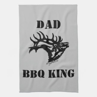 BBQ KING - Bull Elk Kitchen Towel